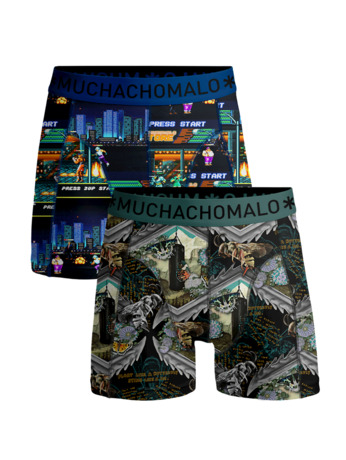 Jongens 2-pack Boxershorts Muhammad Ali Experience Print/Print