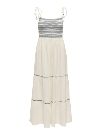 Regular Fit Square Neck Sleeveless (S/L) Zomerjurk met vierkante hals en dunne bandjes