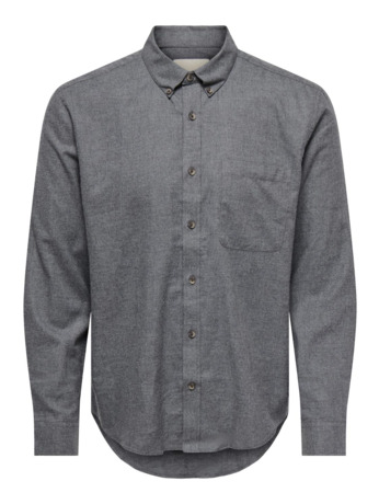 Regular Fit Overhemdkraag Lange Mouwen (L/M) Heren