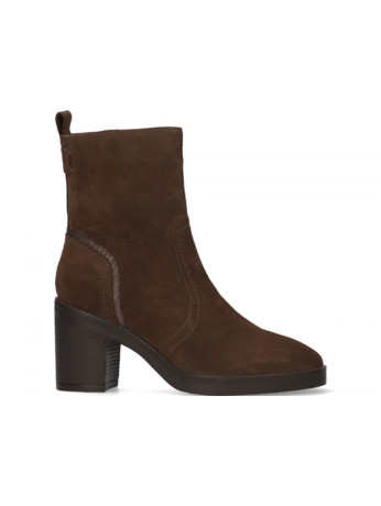 IJdelheid Enkellaarsjes op hak Bruin