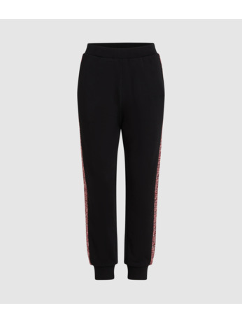 BOUCLE DETAIL SWEATPANTS