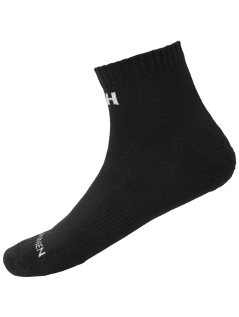 3 PACK QUARTER LENGTH SOCKS m,f