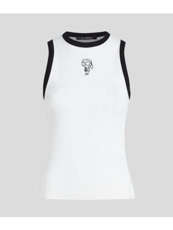 IKON SKETCH EMB RIB TANK TOP