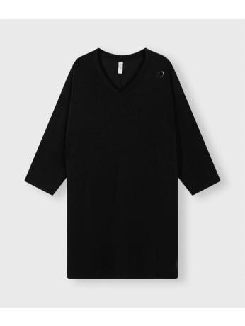 10DAYS Dames scuba jurk modal polyester elastaan