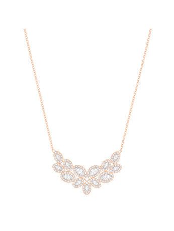 Baron Necklace OU Rose Gold shiny Crystal