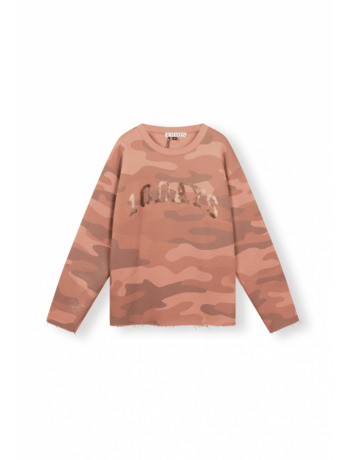 statement sweater camo