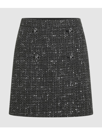BOUCLE MINI SKIRT