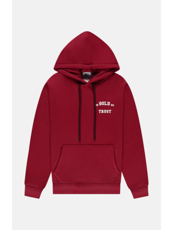 De rode hoodie Unisex