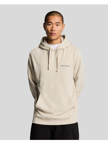 Loopback Embroidered Hoodie