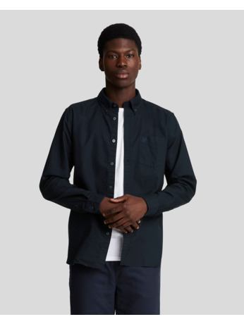 Tonal Eagle Plain Oxford Shirt
