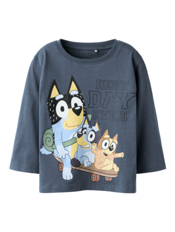 Normale pasvorm ronde hals lange mouwen (L/S) Jongens