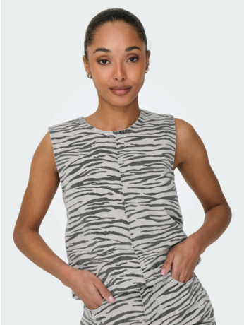 ONLDORSI SL ZEBRA TOP DNM SIK