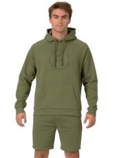Men hoodie army
