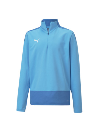 teamGOAL 23 Training 1/4 Zip Top Jr  Tea