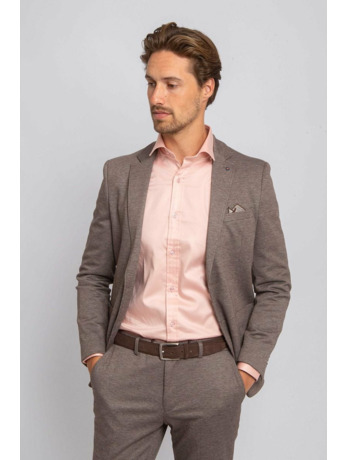 Suitable Colbert Fame Pied de Poule Bruin