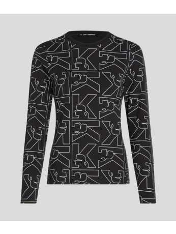 K AOP LS T-SHIRT