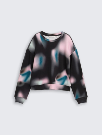 Oversized sweatshirt met print