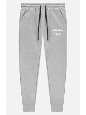 De Out Pants Grijs Melange Unisex