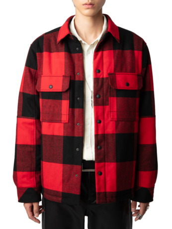 TROP WOOL PADDED CHECK