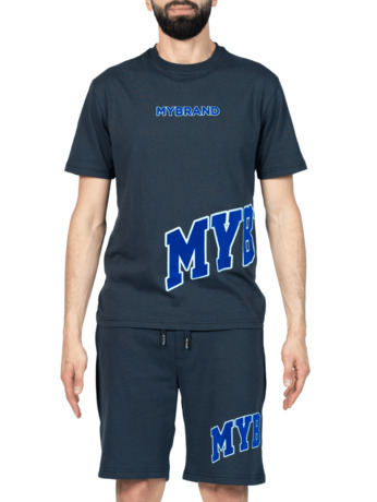 MYBRAND Vet Embleem Shirt MANNEN