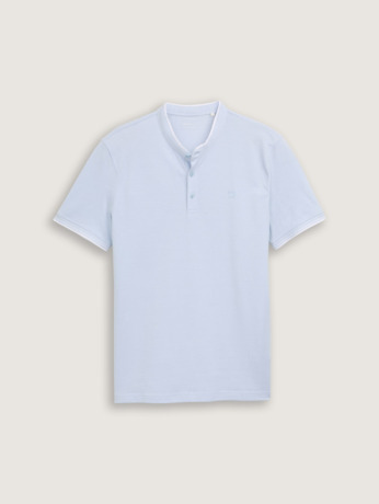 Poloshirt met randlogo