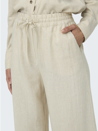 Loose Fit Broek met wijde pijpen en hoge taille voor dagelijks gebruik
