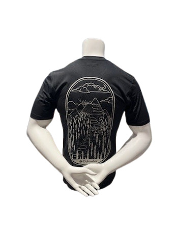 M EU Poplar Hill Grafisch SS Shirt