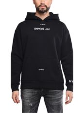 MULTIBRANDING HOODIE BL/WH