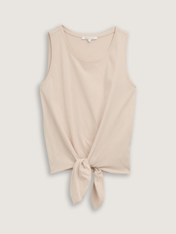 Top met knoopdetail