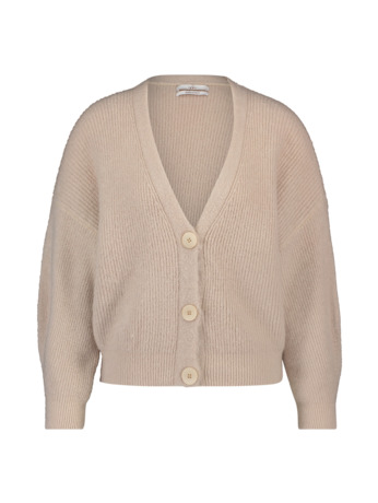 Aaiko Dames Mohair Cardigan Sand Shell