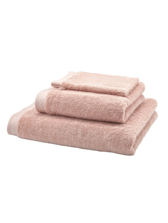 Sava - Badlaken - GOTS KATOEN - 70x140 cm - Dusty pink