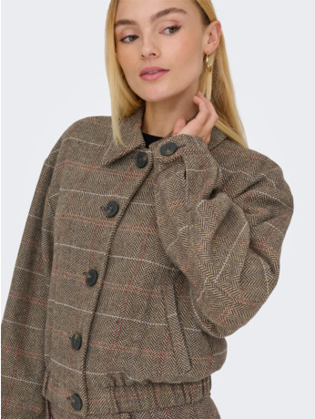 ONLRICCA LIFE CHECK JACKET OTW