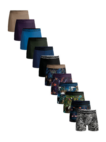12-Pack Boxer Short Print/Solid