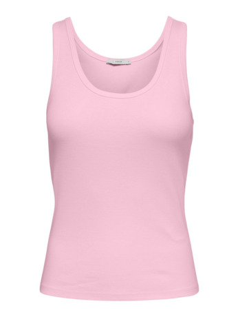 Regular Fit O-Neck Sleeveless (S/L) Comfortabele regular fit basic tanktop met o-hals