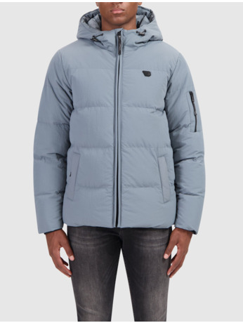 Logo Badge Padded Jacket 100% Nylon Men