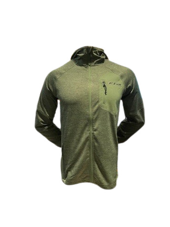 Single Canyon Fleece met capuchon