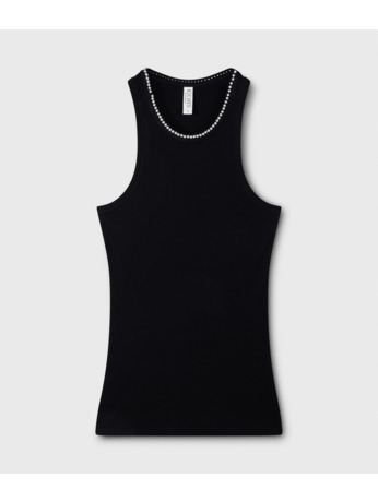 10DAYS Dames tanktop parel katoen