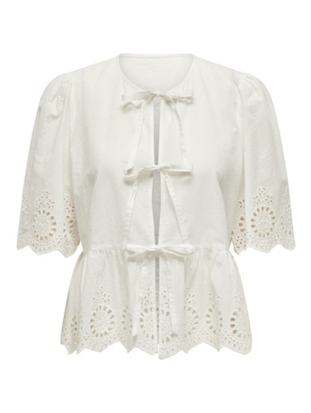Regular Fit V-Neck Short Sleeves (S/S) Basic top met V-hals en korte mouwen voor een normale pasvorm