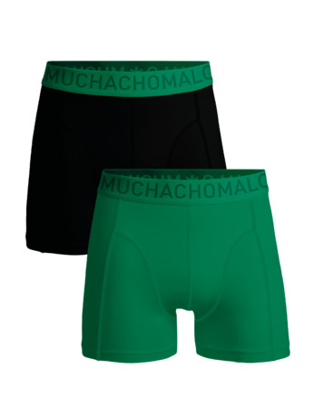 Heren 2-Pack Boxershorts Microvezel Effen