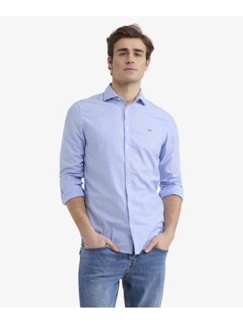 Stripe Shirt 100% Cotton Heren