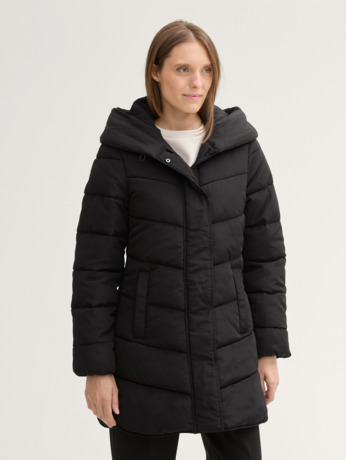 Pufferjas met capuchon