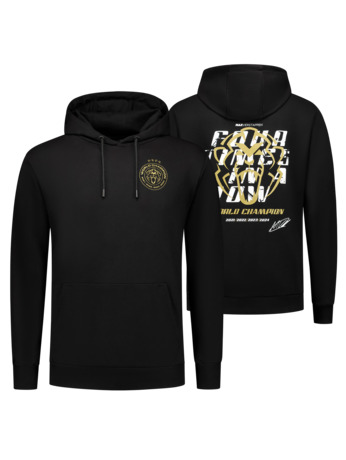 Four Times In A Row - Hoodie - Zwart