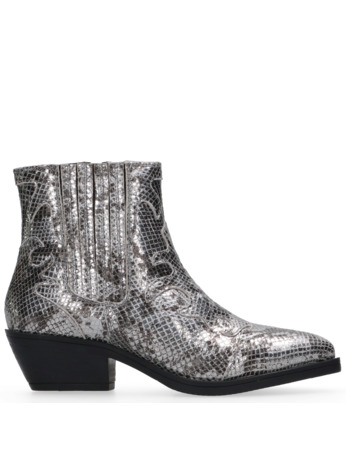 Tessy Cowboylaarzen Zilver
