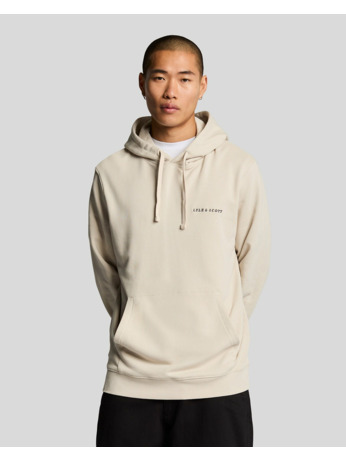 Loopback Embroidered Hoodie