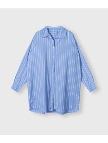 voile blouse stripes