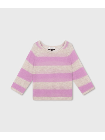 sweater thin knit stripes
