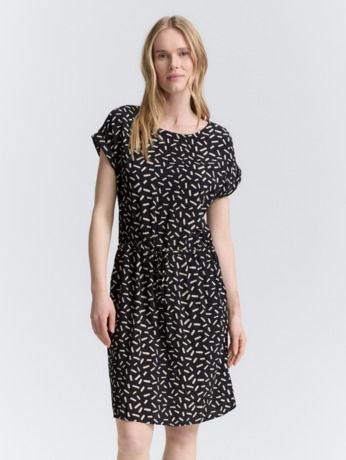 Mini-jurk met patroon