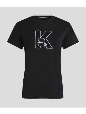 K LOGO BOUCLE T-SHIRT