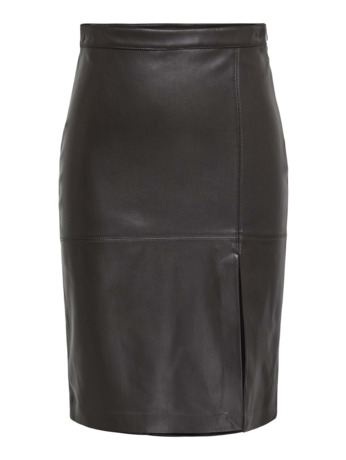 ONLOLINE FAUX LEATHER SKIRT OTW NOOS
