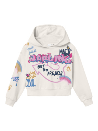 Losse Fit Hoodie Lange Mouwen (L/M) Meisjes